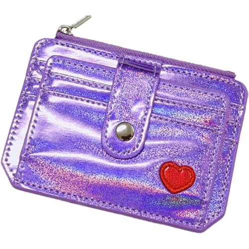 HJDQMDHA Geldbörse Laser -Brieftasche Kompaktgrößen Kartenhalter Faltendesign Münzversand Mode Münzen Tasche für Schüler Schüler 12 * 9,2 cm Privat HJDQMDHA Geldbörse Laser -Brieftasche Kompaktgrößen Kartenhalter Faltendesign Münzversand Mode Münzen Tasche für Schüler Schüler 12 * 9,2 cm Privat von HJDQMDHA