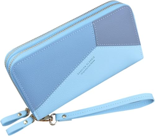 HJDQMDHA Geldbörse Long Ladies Wallet Doppelschichtkarte Halter großer Kapazität Kupplung Minimalistische Münzversuche Mode Reißverschlussmünzen Tasche Privat HJDQMDHA Geldbörse Long Ladies Wallet Doppelschichtkarte Halter großer Kapazität Kupplung Minimalistische Münzversuche Mode Reißverschlussmünzen Tasche Privat von HJDQMDHA