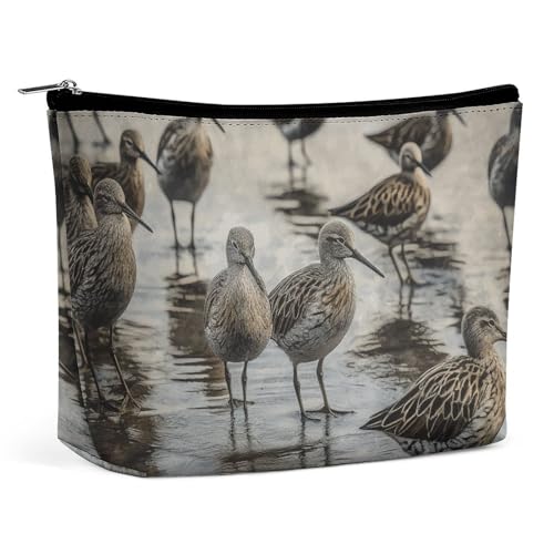 HJKBCV Kosmetiktasche mit Vogelmotiv, PU-Leder, Reise-Make-up-Tasche, Mini-Tasche, Kosmetiktasche für Damen, tragbarer Handtaschen-Verschluss, Organizer, Make-up-Kulturbeutel, Stil, Einheitsgröße, HJKBCV Kosmetiktasche mit Vogelmotiv, PU-Leder, Reise-Make-up-Tasche, Mini-Tasche, Kosmetiktasche für Damen, tragbarer Handtaschen-Verschluss, Organizer, Make-up-Kulturbeutel, Stil, Einheitsgröße, von HJKBCV