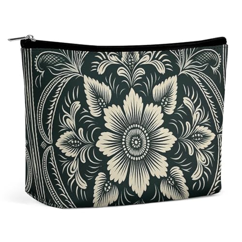 HJKBCV Reise-Make-up-Tasche aus PU-Leder, Mini-Tasche, Kosmetiktasche für Damen, tragbar, Handtaschenverschluss, Organizer, Make-up-Kulturbeutel, Stil, Einheitsgröße, Stil:, Einheitsgröße HJKBCV Reise-Make-up-Tasche aus PU-Leder, Mini-Tasche, Kosmetiktasche für Damen, tragbar, Handtaschenverschluss, Organizer, Make-up-Kulturbeutel, Stil, Einheitsgröße, Stil:, Einheitsgröße von HJKBCV