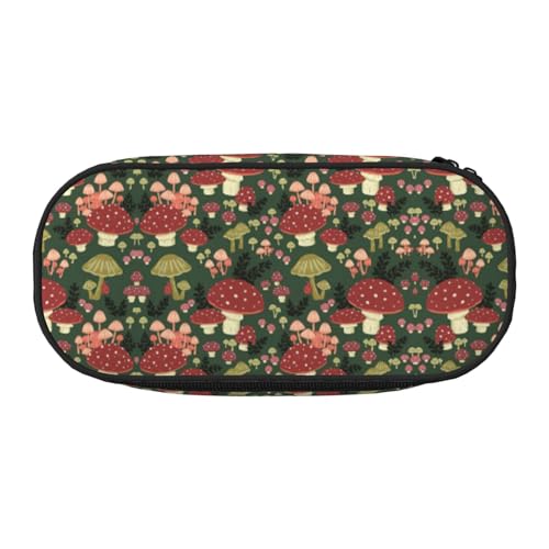 HJLUUFT Federmäppchen, Motiv: helle Pilze, Kunstdruck, einfach, stabil, multifunktional, für Büro, Schreibwaren HJLUUFT Federmäppchen, Motiv: helle Pilze, Kunstdruck, einfach, stabil, multifunktional, für Büro, Schreibwaren von HJLUUFT