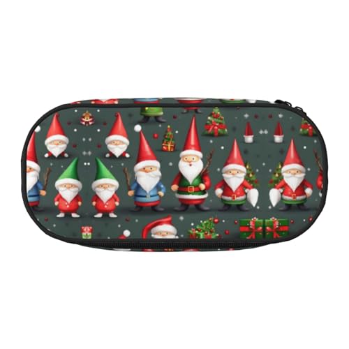 HJLUUFT Kosmetiktasche mit lustigem Zwergenaufdruck, für Schreibwaren, Kawaii, Stiftebox, Gadget-Organizer, Tasche mit Reißverschluss von HJLUUFT