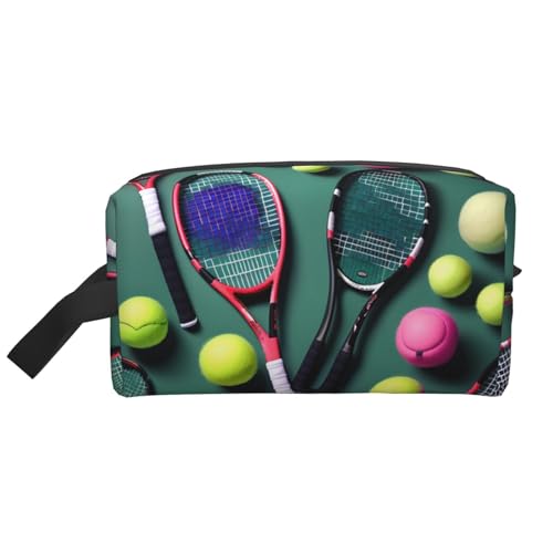 HJLUUFT Lustige Kulturbeutel für Tennisschläger und Tennisbälle, für Männer und Frauen, Reise-Kulturbeutel, Organizer für Erwachsene, Tür, Zimmer, Weiss/opulenter Garten, Einheitsgröße HJLUUFT Lustige Kulturbeutel für Tennisschläger und Tennisbälle, für Männer und Frauen, Reise-Kulturbeutel, Organizer für Erwachsene, Tür, Zimmer, Weiss/opulenter Garten, Einheitsgröße von HJLUUFT