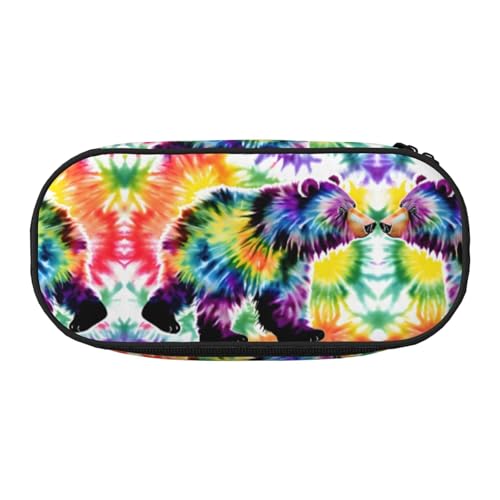 HJLUUFT Make-up-/Kosmetiktasche mit Bärentanz-Motiv, Kawaii-Bleistift-Box, Gadget-Organizer, Tasche mit Reißverschluss von HJLUUFT