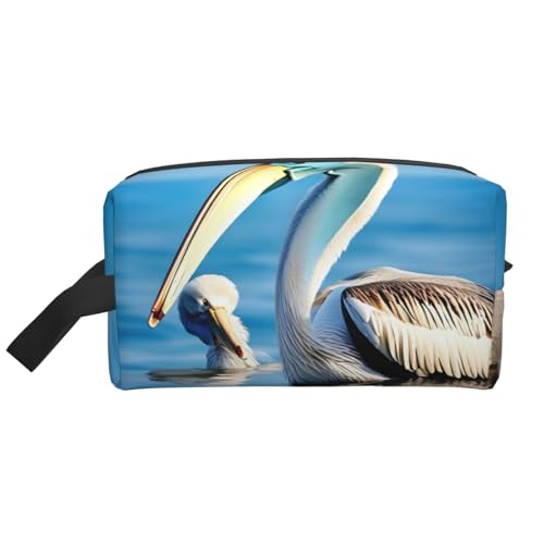 HJLUUFT Pelican Kulturbeutel für Männer und Frauen, Reise-Kulturbeutel, Motiv: blauer Meereshimmel, für Erwachsene, Tür, Zimmer, Weiss/opulenter Garten, Einheitsgröße HJLUUFT Pelican Kulturbeutel für Männer und Frauen, Reise-Kulturbeutel, Motiv: blauer Meereshimmel, für Erwachsene, Tür, Zimmer, Weiss/opulenter Garten, Einheitsgröße von HJLUUFT