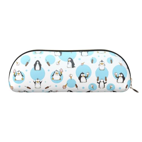 HJLUUFT Pinguin-Ballon-Schneeflocken-Aufbewahrungstasche, halbrunde Aufbewahrungstasche – stilvolles Federmäppchen und leichte Make-up-Tasche, geeignet für Büro, Leben und Reisen, gold, Einheitsgröße, HJLUUFT Pinguin-Ballon-Schneeflocken-Aufbewahrungstasche, halbrunde Aufbewahrungstasche – stilvolles Federmäppchen und leichte Make-up-Tasche, geeignet für Büro, Leben und Reisen, gold, Einheitsgröße, von HJLUUFT