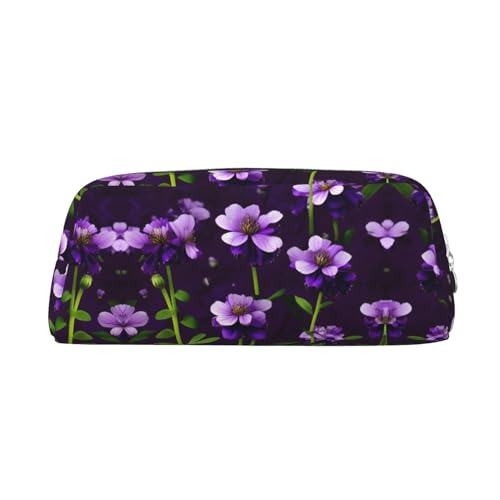 HJLUUFT Stylisches Leder-Federmäppchen, Make-up-Tasche, Make-up-Tasche, ideales Federmäppchen, Make-up-Tasche und kleine Gegenstände von HJLUUFT