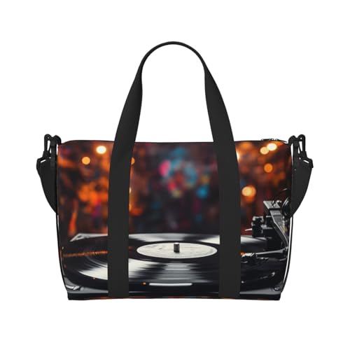 Reisetasche für Damen und Herren, verstellbar, großes Fassungsvermögen, Wochenendtasche, Übernachtungstasche, Handgepäcktasche, wasserdicht, Sport, Turnbeutel für Reisen, Yoga, Rahmen für Musikalben, Reisetasche für Damen und Herren, verstellbar, großes Fassungsvermögen, Wochenendtasche, Übernachtungstasche, Handgepäcktasche, wasserdicht, Sport, Turnbeutel für Reisen, Yoga, Rahmen für Musikalben, von HJRT