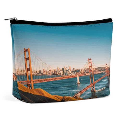 HJUQNGF Kosmetiktasche mit Kolibris, Schwertlilien, Blumen, tragbare Kulturbeutel, große Kapazität, Reise-Make-up-Tasche, Beauty-Make-up-Organizer für Shampoo, Conditioner, Pinsel-Set, Make-up-Zubehör von HJUQNGF