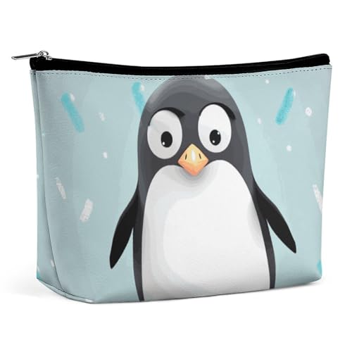 HJUQNGF Kosmetiktasche mit romantischer blauer Rose, tragbare Kulturbeutel, große Kapazität, Reise-Make-up-Tasche, Beauty-Make-up-Organizer für Shampoo, Conditioner, Pinsel-Set, Make-up-Zubehör, Süßer von HJUQNGF