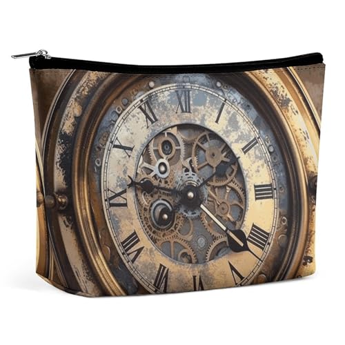 HJUQNGF Kosmetiktasche mit schöner siamesischer Katze, tragbare Kulturbeutel, große Kapazität, Reise-Make-up-Tasche, Beauty-Make-up-Organizer für Shampoo, Conditioner, Pinsel-Set, Make-up-Zubehör von HJUQNGF