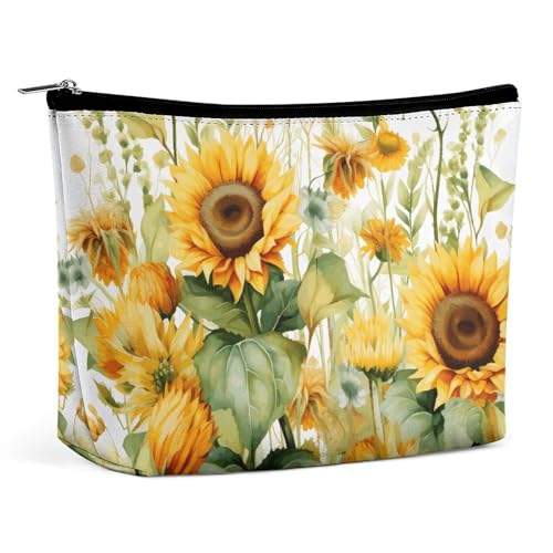 HJUQNGF Kosmetiktasche mit schöner siamesischer Katze, tragbare Kulturbeutel, große Kapazität, Reise-Make-up-Tasche, Beauty-Make-up-Organizer für Shampoo, Conditioner, Pinsel-Set, Make-up-Zubehör von HJUQNGF