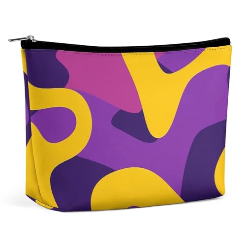 HJUQNGF Kosmetiktasche mit tropischem Sonnenuntergang, Strand, tragbar, große Kapazität, Reise-Make-up-Tasche, Beauty-Make-up-Organizer für Shampoo, Conditioner, Pinsel-Set, Make-up-Zubehör, Muster in HJUQNGF Kosmetiktasche mit tropischem Sonnenuntergang, Strand, tragbar, große Kapazität, Reise-Make-up-Tasche, Beauty-Make-up-Organizer für Shampoo, Conditioner, Pinsel-Set, Make-up-Zubehör, Muster in von HJUQNGF