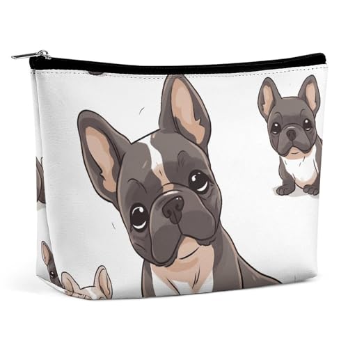 HJUQNGF Kosmetiktasche mit tropischem Sonnenuntergang, Strand, tragbar, große Kapazität, Reise-Make-up-Tasche, Beauty-Make-up-Organizer für Shampoo, Conditioner, Pinsel-Set, Make-up-Zubehör von HJUQNGF