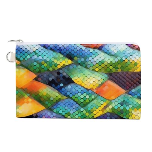 Münzgeldbörse aus Segeltuch, mystische Tarotkarte, Sonne und Mond, kleine Geldbörsen für Frauen, schlanke Brieftasche mit Reißverschluss, Schlüsselanhänger, niedliches Kleingeld, kleine von HJUQNGF