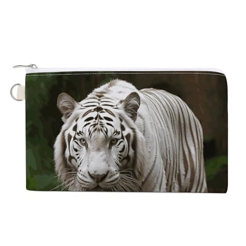 Münzgeldbörse aus Segeltuch für Weihnachten, Winter, Happy Scene, kleine Geldbörse für Frauen, schlanke Geldbörse mit Reißverschluss, Schlüsselanhänger, niedliches Kleingeld, kleine von HJUQNGF