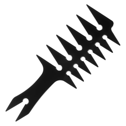 HJZHII Kamm Männer,Styling Kamm Männer,Haarkamm Männer Herrenhaarkamm Mit Breiter Stylingkamm Zahnung Professioneller Breite Zähne Slick Back Haarkamm Rat Tail Haarbürste Entwirrkamm Teasing Comb von HJZHII