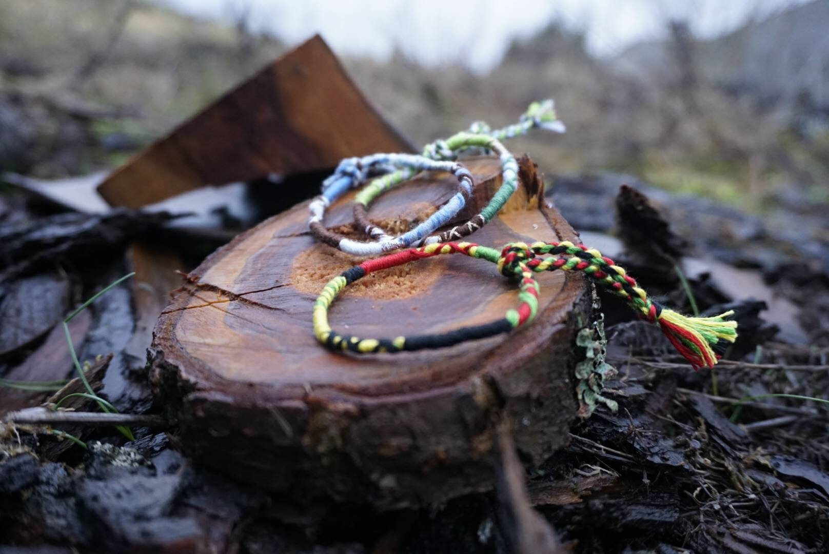Wrap Bracelet , Gewickeltes Armband Wrap Bracelet , Gewickeltes Armband von HKButterflyBracelets
