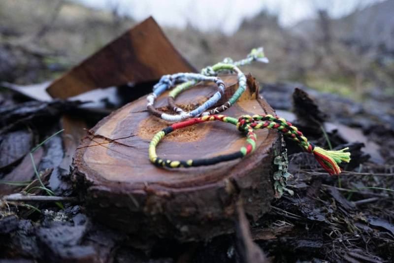 Wrap Bracelet , Gewickeltes Armband Wrap Bracelet , Gewickeltes Armband von HKButterflyBracelets