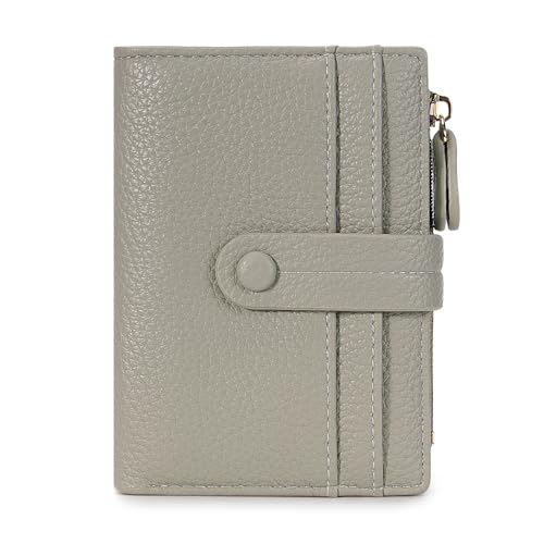HKCLUF Geldbörse Damen, Geldbeutel Frauen Leder, RFID Portemonnaie Kleine Brieftasche mit Münzfach Damengeldbörsen Reißverschluss Viele Fächer (Hellgrün) HKCLUF Geldbörse Damen, Geldbeutel Frauen Leder, RFID Portemonnaie Kleine Brieftasche mit Münzfach Damengeldbörsen Reißverschluss Viele Fächer (Hellgrün) von HKCLUF