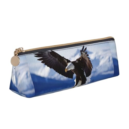 HKHLHLH Eagle Federmäppchen für Jungen und Mädchen, multifunktional, für Schule, Arbeit, Reisen, weiß, Einheitsgröße, Taschen-Organizer von HKHLHLH