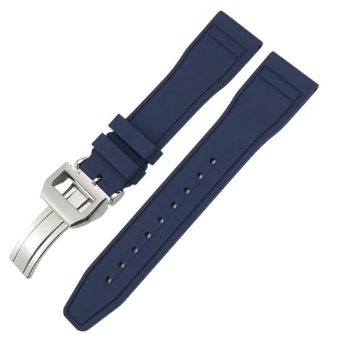 HKIDKK 22 mm weiches Fluorkautschuk FKM Uhrenarmbänder 21 mm 20 mm für IWC Big Pilot Portofino Uhrenarmbandwerkzeuge aus Naturkautschuk, 22 mm, Achat HKIDKK 22 mm weiches Fluorkautschuk FKM Uhrenarmbänder 21 mm 20 mm für IWC Big Pilot Portofino Uhrenarmbandwerkzeuge aus Naturkautschuk, 22 mm, Achat von HKIDKK