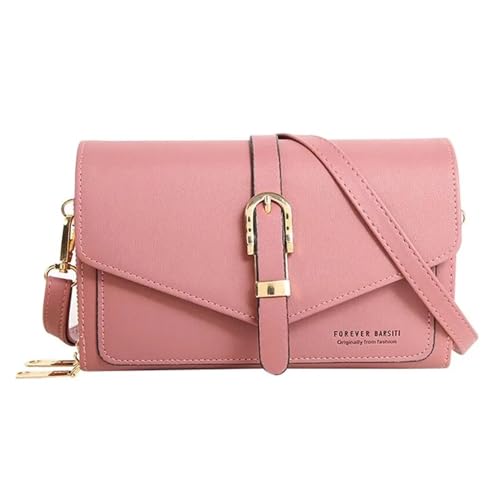 HKIDKK Damen-Umhängetasche, Handytasche, große Kapazität, Handtasche, multifunktionale Crossbody-Tasche, rose, Einheitsgröße HKIDKK Damen-Umhängetasche, Handytasche, große Kapazität, Handtasche, multifunktionale Crossbody-Tasche, rose, Einheitsgröße von HKIDKK