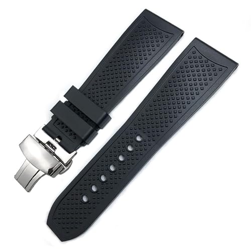 HKIDKK Gummi-Silikon-Uhrenarmband für Cartier Calibre London Tank Santos 23 mm, 24 mm, 22 mm, 21 mm, 20 mm, weich, wasserdicht, 23 mm, Achat HKIDKK Gummi-Silikon-Uhrenarmband für Cartier Calibre London Tank Santos 23 mm, 24 mm, 22 mm, 21 mm, 20 mm, weich, wasserdicht, 23 mm, Achat von HKIDKK