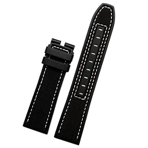 HKIDKK Herren-Uhrenarmband aus Segeltuch, Gummi, 22 mm, für Tissot-Serie, weiche Armbänder, 22 mm, Achat von HKIDKK
