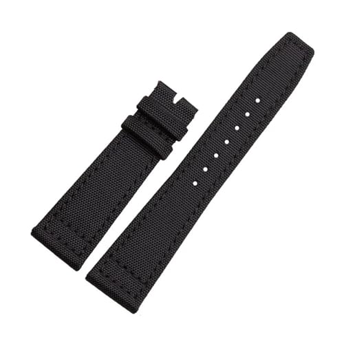 HKIDKK Uhrenarmbänder aus hochdichtem Nylon, 20 mm, für IWC-Piloten, Portugiesisch, Portofino, Nylon-Canvas-Uhrenarmbänder, Armbänder, 21 mm von HKIDKK
