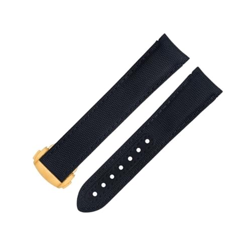 HKIDKK Uhrenarmband für Omega Strap AT150 Seamaster 300 Planet Ocean De Ville Speedmaster Gebogenes Ende, 20 mm, schwarze Linie, hochdichtes Nylon-Rindsleder, 20 mm, Achat HKIDKK Uhrenarmband für Omega Strap AT150 Seamaster 300 Planet Ocean De Ville Speedmaster Gebogenes Ende, 20 mm, schwarze Linie, hochdichtes Nylon-Rindsleder, 20 mm, Achat von HKIDKK