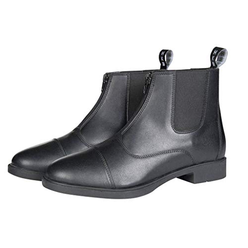 HKM Erwachsene Stiefeletten Synthetik-Korfu-9100 schwarz42 Hose, 9100 schwarz, 42 von HKM