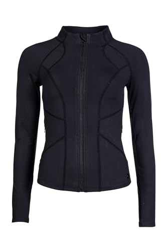 HKM Funktionsjacke Savona Schwarz L, Damenjacke, tailliert mit Außentaschen von HKM