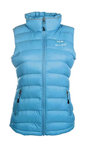 HKM Girls Reitweste-Extra Light Jeansweste, Azur, 176 von HKM
