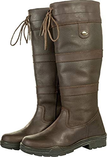 HKM Herren Fashion Stiefel-belmond Spring-Normal/weit, dunkelbraun-2100, 37 EU von HKM