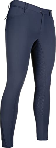 HKM Herren Reithose-12583 Hose, 6900 Dunkelblau, 46 von HKM