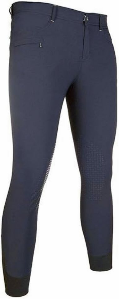 HKM Reithose Herren -San Lorenzo- Silikon-Kniebesatz graphit 44 von HKM