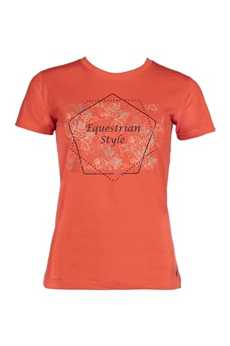 HKM Damen Savona Print Style T-Shirt, Rot, XL von HKM