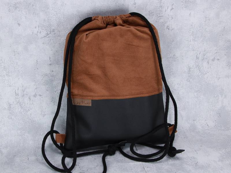 Turnbeutel Gymbag Sportbeutel Turntasche Gymbeutel Damen Herren von HKModeHandmade