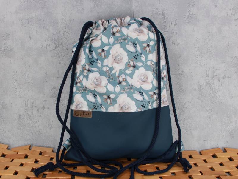 Turnbeutel Gymbag Sportbeutel Turntasche Gymbeutel von HKModeHandmade