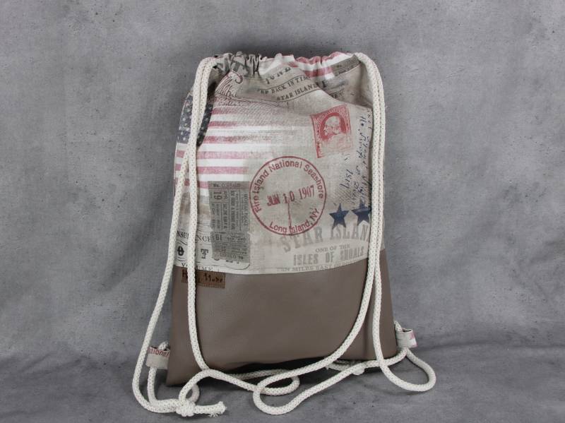 Turnbeutel Gymbag Sportbeutel Turntasche Gymbeutel von HKModeHandmade