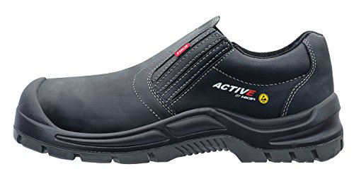 HKS Active 100 - S3 ESD SRC - Sicherheitshalbschuhe 42 Schwarz von HKS