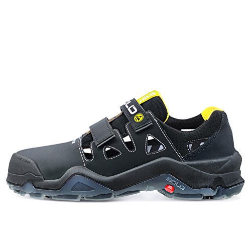 HKS Elba 1 VTP - S1P ESD SRC - Sicherheitshalbschuhe 40 Schwarz von HKS