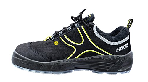 HKS K2 AM ESD - S3 ESD SRC - Sicherheitshalbschuhe 47 Schwarz von HKS