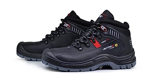 HKS Sicherheitsschuh Active 275 S3 - Größe 41 - Schwarz von HKS