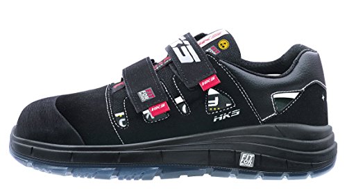 HKS Solar 1 MTP - S1P ESD SRC - Sicherheitshalbschuhe 43 Schwarz von HKS