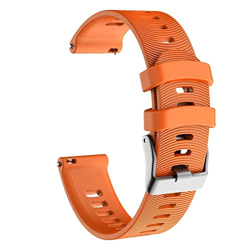 HKTS 20 mm Ersatz-Armband aus Silikon für Garmin Forerunner 245 245M 645 Music Vivoactive 3/Vivomove HR Smartwatch, For Forerunner 245, Achat von HKTS