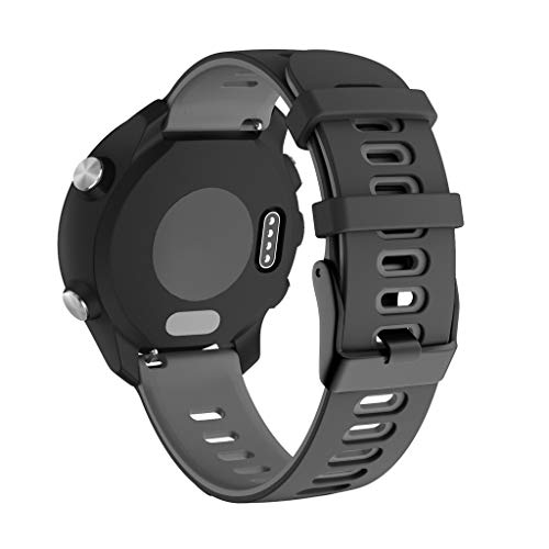 HKTS Sport-Silikon-Uhrenarmband für Garmin Venu 2/Active/Vivoactive 4/Forerunner 745 Smartwatch-Zubehör, Armband, 22mm univeral, Achat von HKTS