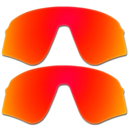 HKUCO 2PCS Kompatible/Ersatz-Objektive Oakleys Sutro Lite Sweep OO9465 Rot Polarisiert von HKUCO