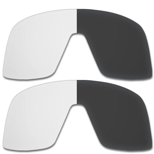 HKUCO 2PCS Kompatible/Ersatz-Objektive Oakleys Sutro OO9406 Transparenter Photochromismus HKUCO 2PCS Kompatible/Ersatz-Objektive Oakleys Sutro OO9406 Transparenter Photochromismus von HKUCO